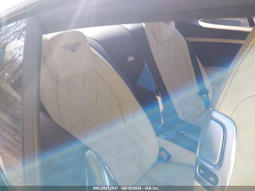2012 Bentley Continental gt VIN SCBFR7ZAXCC071524 COPART salvage auction — Unknown, Other (New York), sold $16,125 on 2024-05-21 (photo 8)