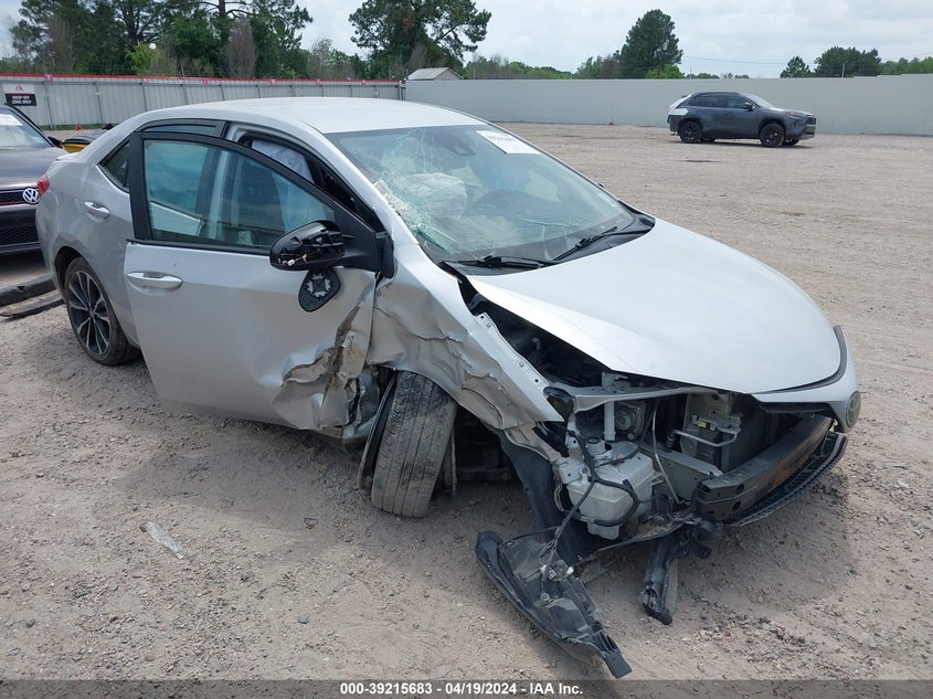 2017 Toyota Corolla VIN 5YFBURHE7HP660507 IAAI salvage auction — RIGHT SIDE, Salvage Title, sold $1,350 on 2026-07-08 (photo 1)