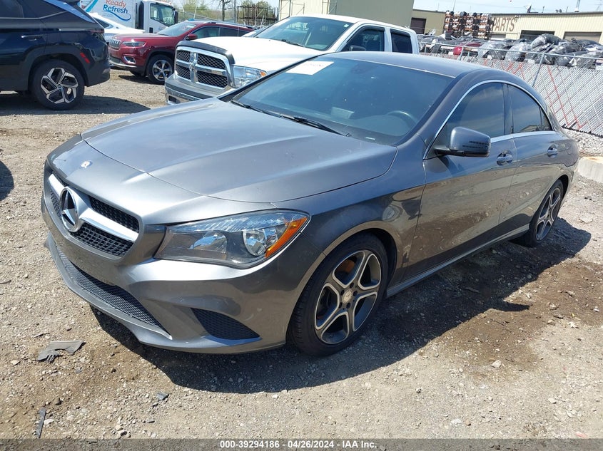 2014 Mercedes-benz Cla 250 VIN WDDSJ4GB9EN128600 IAAI salvage auction — TRANSMISSION, Salvage Title, sold $400 on 2026-08-13 (photo 2)
