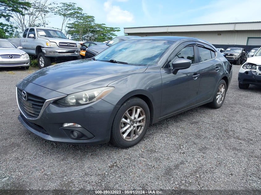 2015 Mazda Mazda3 VIN JM1BM1W79F1253215 IAAI salvage auction — REAR END, Salvage Title, sold $725 on 2026-07-07 (photo 2)