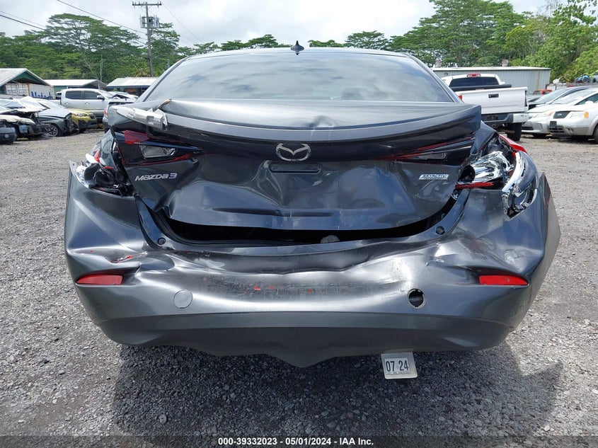 2015 Mazda Mazda3 VIN JM1BM1W79F1253215 IAAI salvage auction — REAR END, Salvage Title, sold $725 on 2026-07-07 (photo 6)