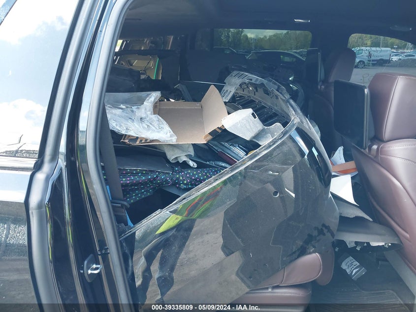 2021 Cadillac Escalade VIN 1GYS4RKL4MR478362 COPART salvage auction — Rear, Other (New York), sold $42,550 on 2024-05-28 (photo 8)
