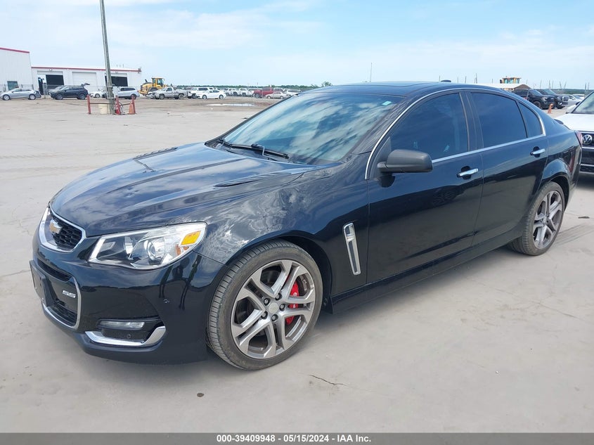 2017 Chevrolet Ss VIN 6G3F15RWXHL310049 COPART salvage auction — Hail, Original (Texas), sold $22,225 on 2024-06-25 (photo 2)