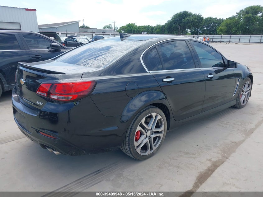 2017 Chevrolet Ss VIN 6G3F15RWXHL310049 COPART salvage auction — Hail, Original (Texas), sold $22,225 on 2024-06-25 (photo 4)