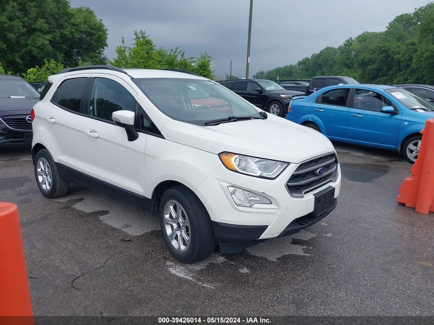 2020 FORD ECOSPORT VIN MAJ3S2GE1LC352047 — COPART salvage auction photo