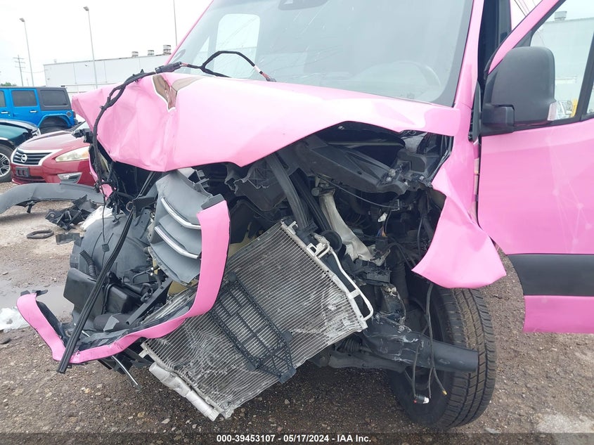 2020 MERCEDES-BENZ SPRINTER 2500 VIN W1Z4EGHY6LT025999 COPART salvage auction — Front End, Salvage (Texas), sold $18,300 on 2025-02-20 (photo 6)