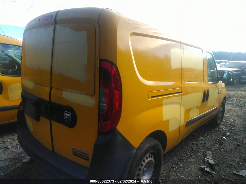 2020 Ram Promaster city VIN ZFBHRFAB8L6S46763 COPART salvage auction — Front End, Clear (Georgia), sold $8,825 on 2024-02-13 (photo 4)