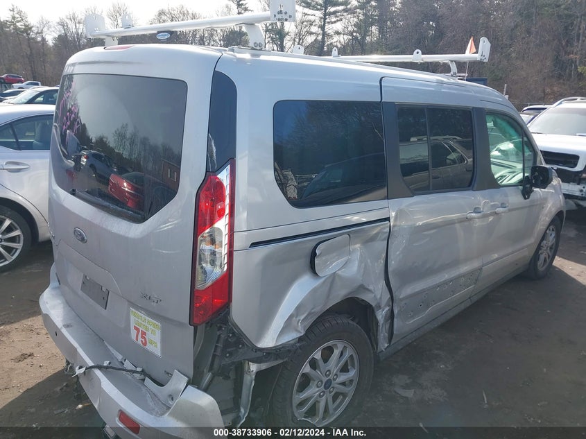 2021 Ford Transit connect VIN NM0GE9F22M1487504 IAAI salvage auction — SIDE, Salvage (Massachusetts), sold $7,775 on 2026-09-01 (photo 4)