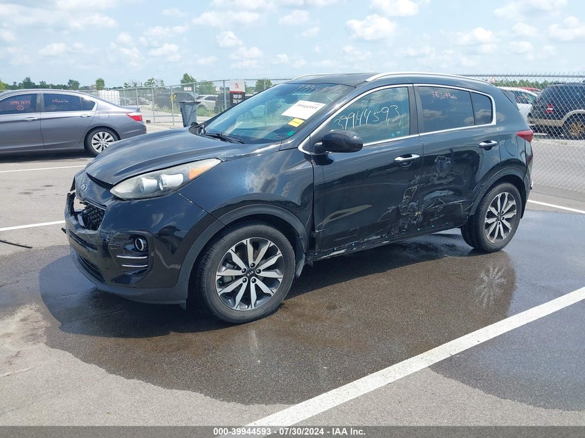 2017 Kia Sportage VIN KNDPN3AC1H7082575 IAAI salvage auction — FRONT END, Salvage (Indiana), sold $2,650 on 2026-07-17 (photo 2)
