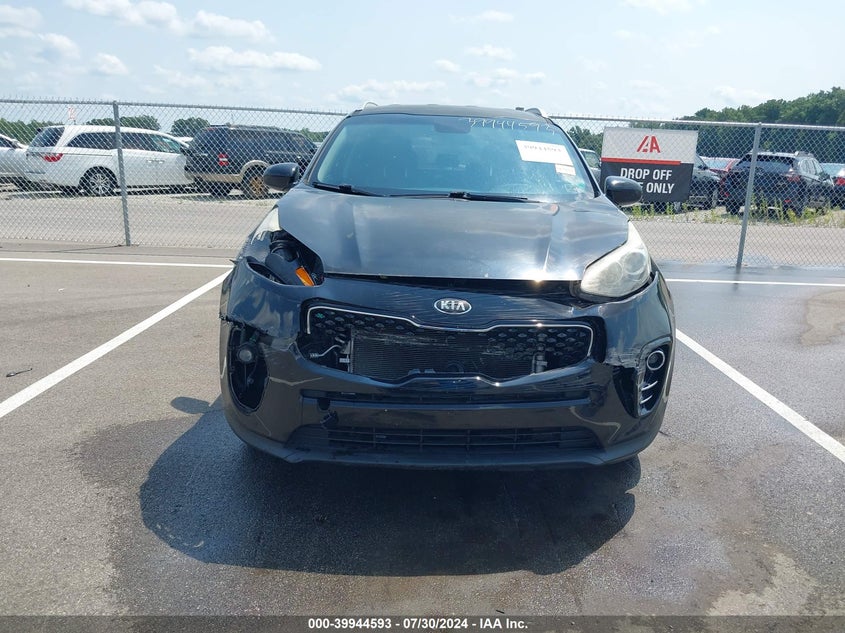 2017 Kia Sportage VIN KNDPN3AC1H7082575 IAAI salvage auction — FRONT END, Salvage (Indiana), sold $2,650 on 2026-07-17 (photo 6)