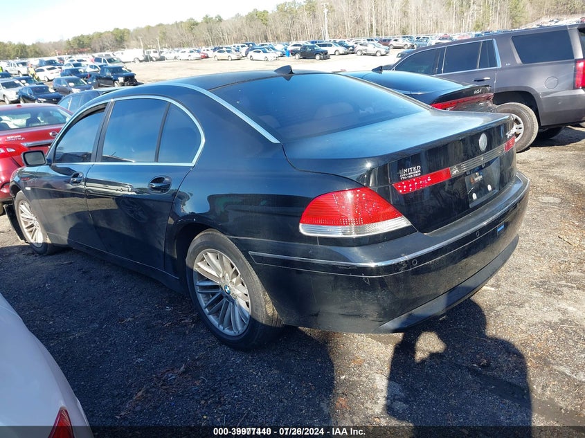 2003 BMW 7 series VIN WBAGN63463DR09310 IAAI salvage auction — FRONT END, Court Order (Georgia), sold $475 on 2026-07-08 (photo 3)