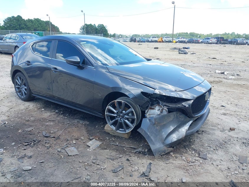 2023 MAZDA MAZDA3 VIN JM1BPALM3P1614019 — COPART salvage auction photo