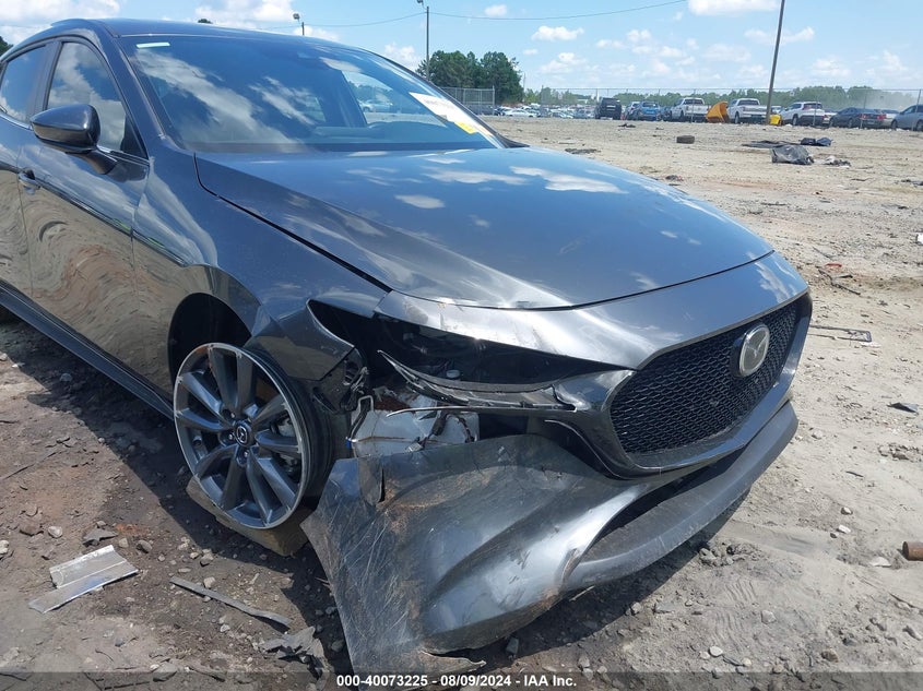 2023 MAZDA MAZDA3 VIN JM1BPALM3P1614019 COPART salvage auction — Front End, Salvage (Georgia), sold $5,800 on 2024-11-14 (photo 6)