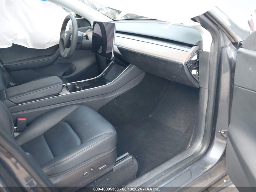 2021 Tesla Model y VIN 5YJYGDEE9MF077368 COPART salvage auction — Front End, Salvage (Georgia), sold $12,450 on 2024-10-20 (photo 5)