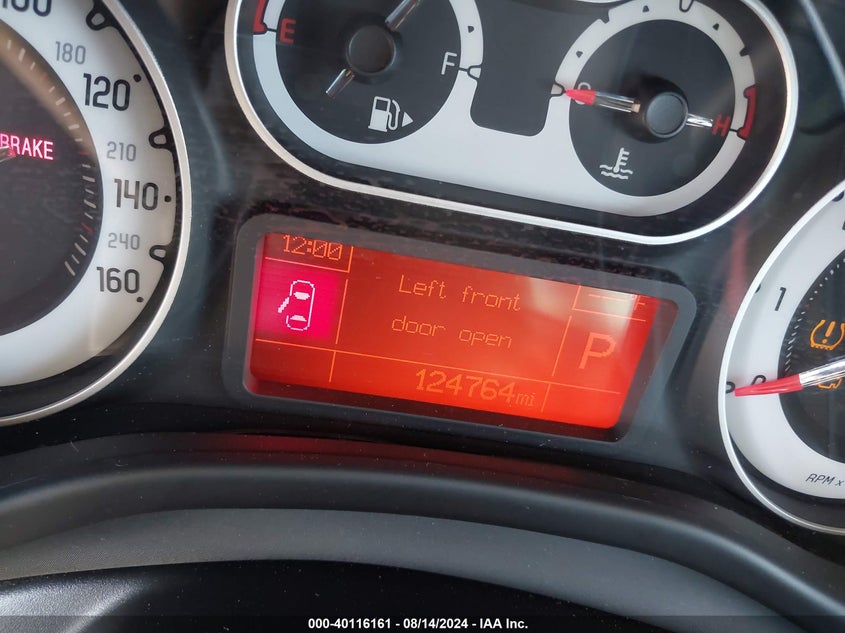 2015 Fiat 500l VIN ZFBCFABHXFZ032613 COPART salvage auction — Right Side, Salvage (Arizona), sold $725 on 2024-09-10 (photo 7)