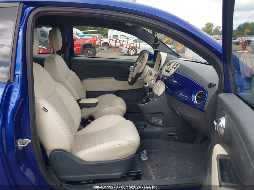 2014 FIAT 500 VIN 3C3CFFBR2ET205618 COPART salvage auction — Right Front, Other (Minnesota), sold $1,725 on 2024-09-18 (photo 5)