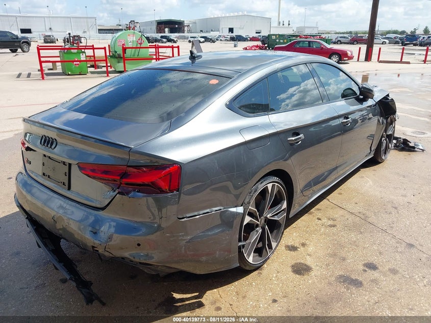 2021 Audi S5 VIN WAUC4CF52MA063149 IAAI salvage auction — FRONT END, Original (Texas), sold $10,300 on 2026-08-27 (photo 4)