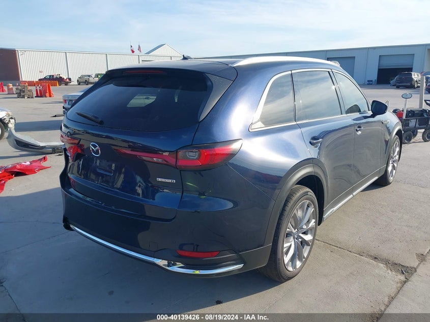2024 Mazda Cx-90 VIN JM3KKEHD4R1142633 COPART salvage auction — Left Side, Salvage (Texas), sold $12,400 on 2024-12-04 (photo 4)