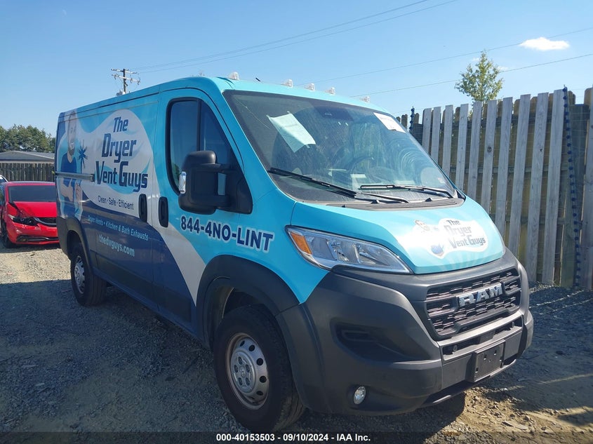 2023 RAM PROMASTER 1500 VIN 3C6LRVAG2PE534671 — COPART salvage auction photo
