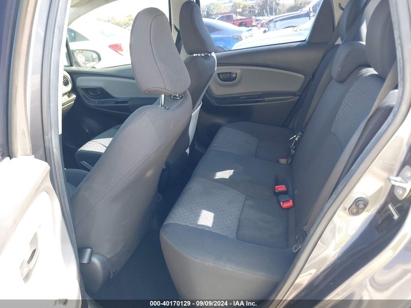 2017 Toyota Yaris VIN VNKJTUD33HA076364 IAAI salvage auction — FRONT END, Salvage Title, sold $700 on 2026-07-30 (photo 8)