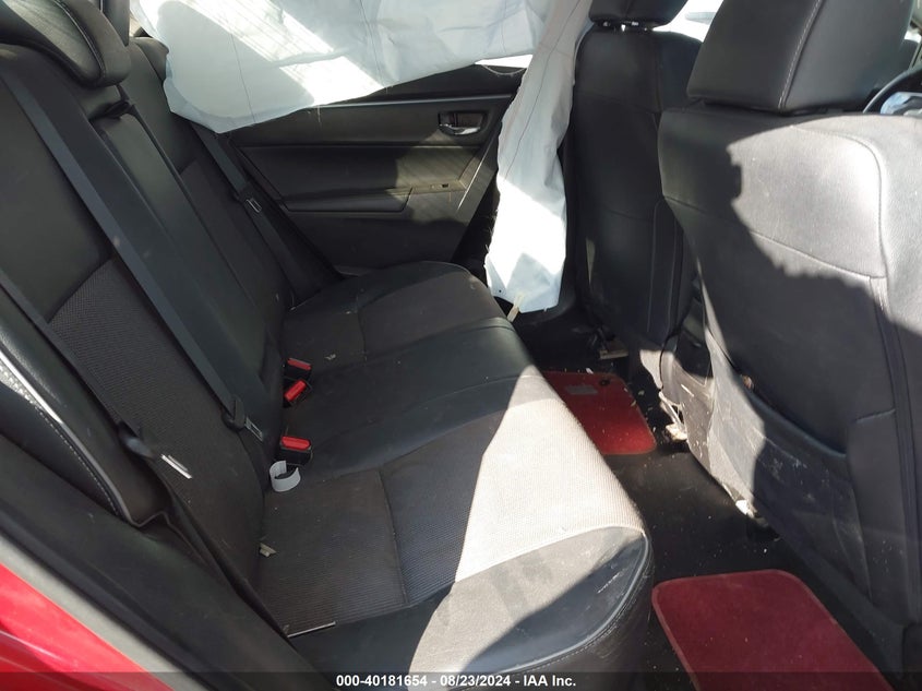 2015 Toyota Corolla VIN 5YFBURHE9FP205963 IAAI salvage auction — FRONT END, Salvage (Texas), sold $1,050 on 2026-07-20 (photo 8)
