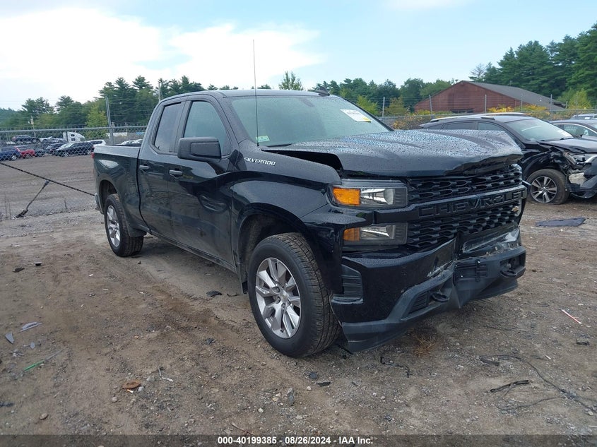 2021 Chevrolet Silverado 1500 VIN 1GCRYBEF4MZ449904 IAAI salvage auction — FRONT END, Salvage Title, sold $7,700 on 2026-07-09 (photo 1)