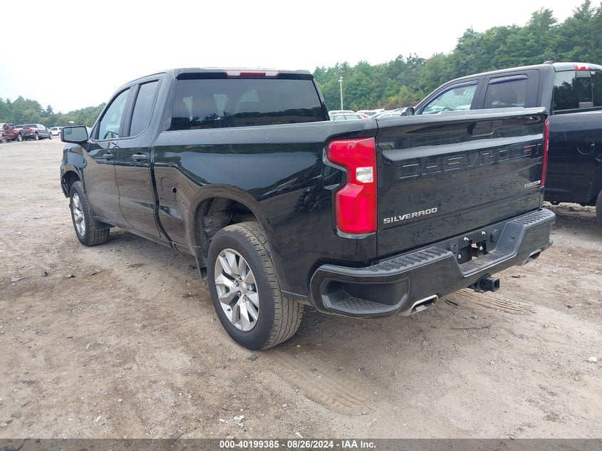 2021 Chevrolet Silverado 1500 VIN 1GCRYBEF4MZ449904 IAAI salvage auction — FRONT END, Salvage Title, sold $7,700 on 2026-07-09 (photo 3)