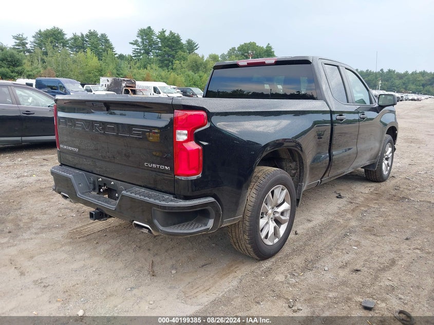 2021 Chevrolet Silverado 1500 VIN 1GCRYBEF4MZ449904 IAAI salvage auction — FRONT END, Salvage Title, sold $7,700 on 2026-07-09 (photo 4)