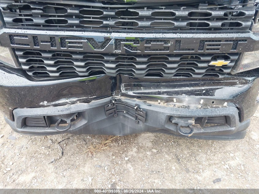2021 Chevrolet Silverado 1500 VIN 1GCRYBEF4MZ449904 IAAI salvage auction — FRONT END, Salvage Title, sold $7,700 on 2026-07-09 (photo 6)