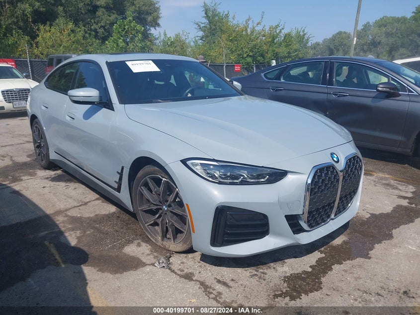 2023 BMW 430I GRAN COUPE VIN WBA73AV08PFP24155 — COPART salvage auction photo