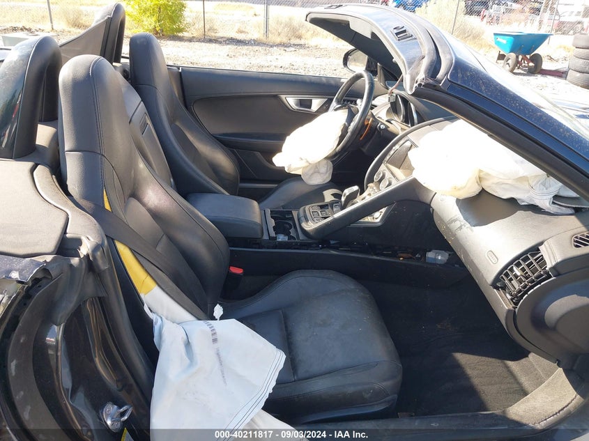 2014 Jaguar F-type VIN SAJWA6GL6EMK07553 COPART salvage auction — Right Side, Salvage (Utah), sold $6,200 on 2024-11-07 (photo 5)