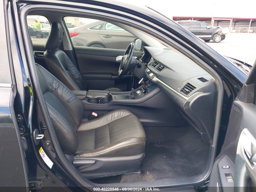 2013 Lexus Ct 200h VIN JTHKD5BH2D2126978 IAAI salvage auction — FRONT END, Salvage Title, sold $825 on 2026-07-21 (photo 5)