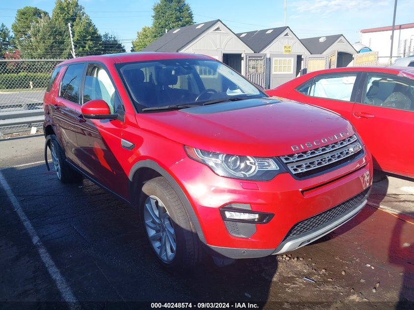 2019 Land Rover Discovery Sport VIN SALCR2FX7KH793815 COPART salvage auction — Right Side, Salvage (North Carolina), sold $5,200 on 2024-12-09 (photo 1)