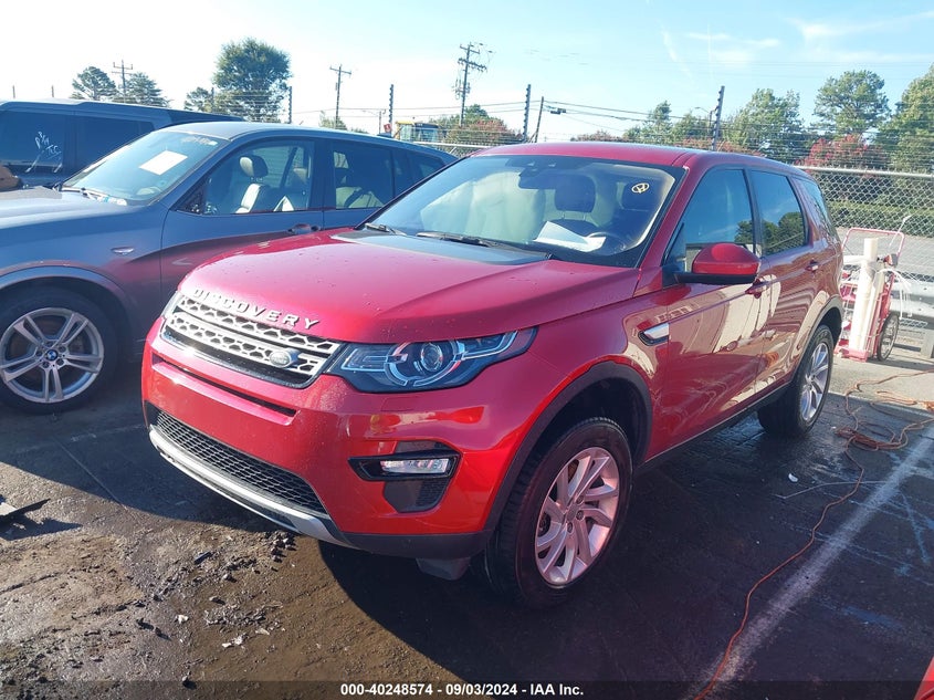 2019 Land Rover Discovery Sport VIN SALCR2FX7KH793815 COPART salvage auction — Right Side, Salvage (North Carolina), sold $5,200 on 2024-12-09 (photo 2)