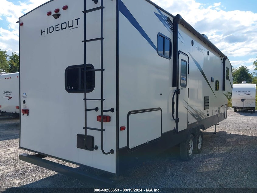 2021 Keystone Travel trlr VIN 4YDF30123M7240607 IAAI salvage auction — WATER/FLOOD, Salvage Title, sold $7,750 on 2026-07-15 (photo 4)