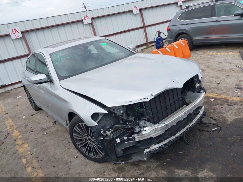2019 BMW 530E VIN WBAJA9C59KB393594 — COPART salvage auction photo
