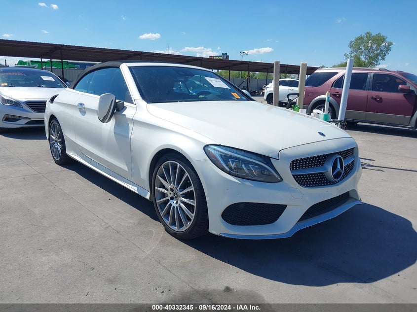 2018 MERCEDES-BENZ C 300 VIN WDDWK4JB9JF606879 — COPART salvage auction photo