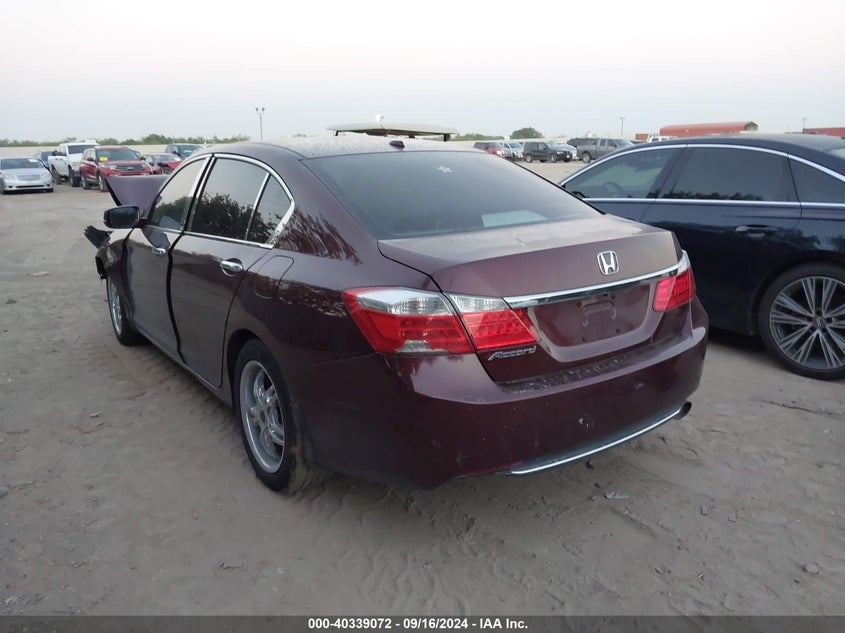 2015 Honda Accord VIN 1HGCR2F83FA122660 IAAI salvage auction — FRONT END, Salvage Title, sold $1,250 on 2026-07-20 (photo 3)