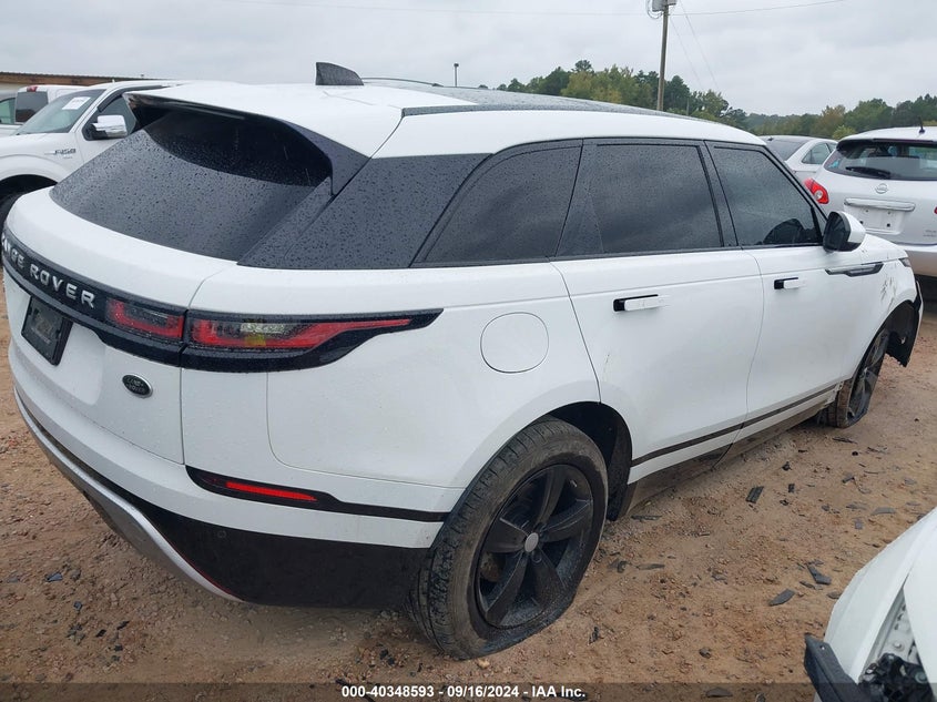 2018 Land rover Range rover velar VIN SALYB2RX4JA706398 COPART salvage auction — Right Side, Salvage (North Carolina), sold $14,050 on 2024-11-11 (photo 4)