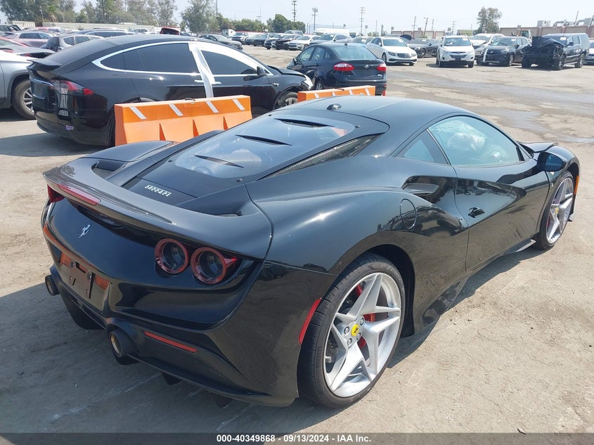 2021 Ferrari F8 Tributo VIN ZFF92LLA0M0264687 COPART salvage auction — Front End, Other (California), sold $139,500 on 2024-11-20 (photo 4)