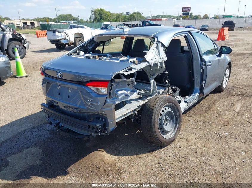 2024 Toyota Corolla VIN JTDBCMFE8R3039439 IAAI salvage auction — RIGHT SIDE, Salvage (Pennsylvania), sold $5,400 on 2026-07-17 (photo 4)