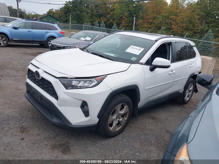 2020 Toyota Rav4 VIN 2T3P1RFVXLW106930 IAAI salvage auction — LEFT REAR, Salvage Title, sold $8,800 on 2026-07-30 (photo 2)