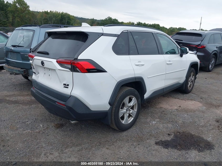 2020 Toyota Rav4 VIN 2T3P1RFVXLW106930 IAAI salvage auction — LEFT REAR, Salvage Title, sold $8,800 on 2026-07-30 (photo 4)