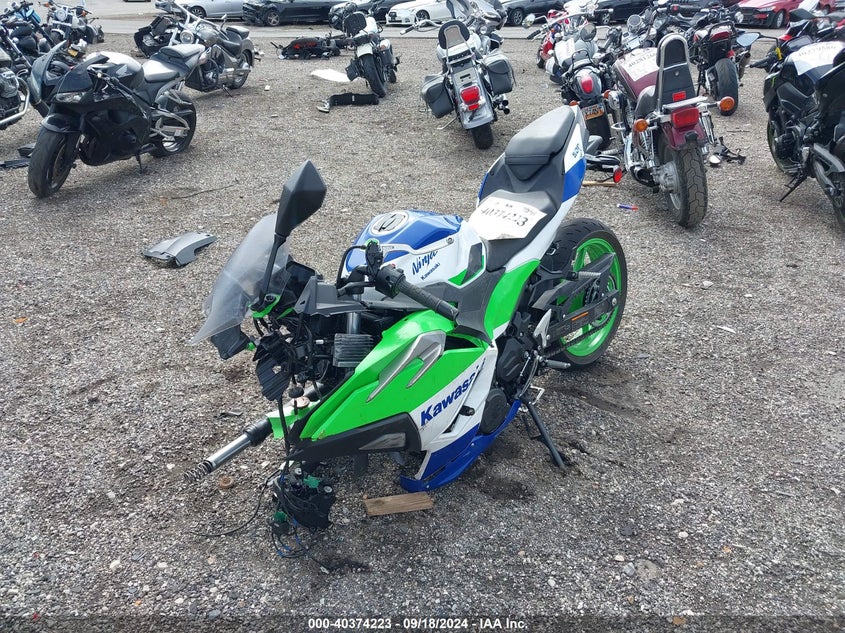 2024 Kawasaki Ex500 VIN ML5EXGJ10RDA08829 IAAI salvage auction — FRONT END, Other, sold $150 on 2026-07-14 (photo 2)