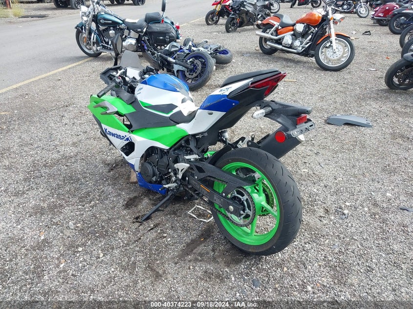 2024 Kawasaki Ex500 VIN ML5EXGJ10RDA08829 IAAI salvage auction — FRONT END, Other, sold $150 on 2026-07-14 (photo 3)