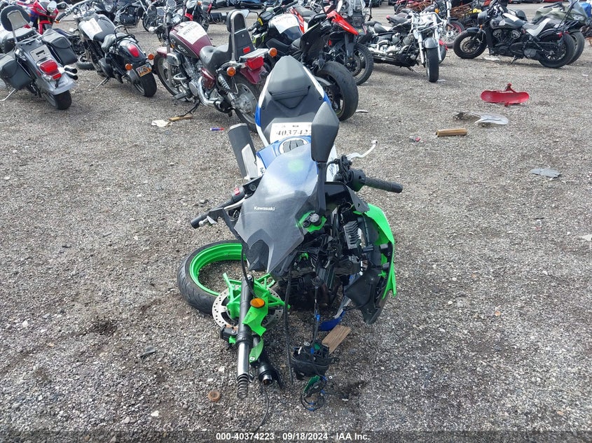 2024 Kawasaki Ex500 VIN ML5EXGJ10RDA08829 IAAI salvage auction — FRONT END, Other, sold $150 on 2026-07-14 (photo 5)