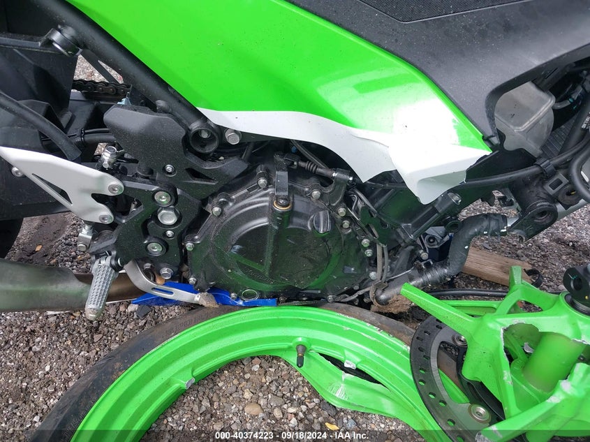 2024 Kawasaki Ex500 VIN ML5EXGJ10RDA08829 IAAI salvage auction — FRONT END, Other, sold $150 on 2026-07-14 (photo 8)