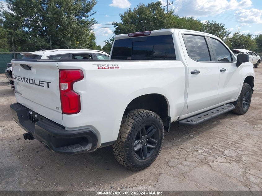 2021 Chevrolet Silverado 1500 VIN 1GCPYFED0MZ308678 IAAI salvage auction — Theft, Clear (Louisiana), sold $24,600 on 2026-09-24 (photo 4)