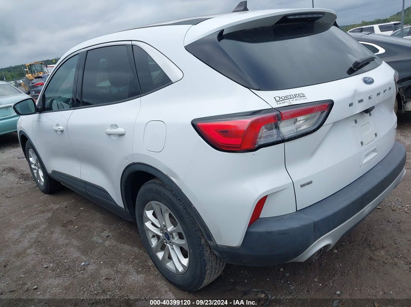 2020 FORD ESCAPE VIN 1FMCU0G65LUC08508 COPART salvage auction — Right Front, Salvage (Oklahoma), sold $6,400 on 2024-12-03 (photo 3)