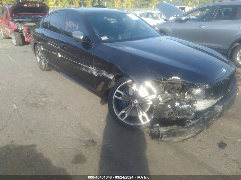2020 BMW M5 VIN WBAJS7C08LBN96841 COPART salvage auction — Front End, Salvage (Connecticut), sold $13,100 on 2025-01-02 (photo 6)